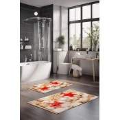 Lessentiel Maison Set prostirki za kupatilo CT-5226, 2 Komada, Bež