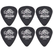 Dunlop 488R 1.14 Tortex Black Gold Standard 6 Pack