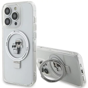 Karl Lagerfeld KLHMP13XHMRSKCH iPhone 13 Pro Max 6.7 white hardcase Ring Stand KarlChoupettte MagSafe (KLHMP13XHMRSKCH)