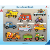 Ravensburger Puzzle Vozila 10 dijelova