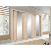 Garderoba Omaha 130 Sonoma hrast, 215x250x60cm, Porte guardarobaVrata garderobe: Klasicna vrata