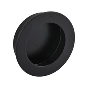 Utopni ročaj Forrada o 60 mm, utopna globna o 50 mm, inox, črn, mat