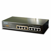 PLANET IPv4/IPv6, 8-Port Managed 802.3at POE+ Gigabit Ethernet switch  + 2-Port 100/1000X SFP (120W) (GS-4210-8P2S)