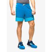 Tekaške kratke hlače Brooks High Point 7 2-in-1 Short - hyper blue/mist/pacific
