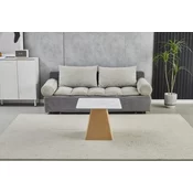 Klub sto CT 6050 Bela keramicka ploca/Drvo metalno postolje 800x800x430mm ( 800-616 )