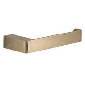 PIRENEI Nosilec toaletnega papirja, zlata mat barva - Zlata mat barva - 165x26x66 mm - Gedy - PIRENEI - 120 - Zlitina - Nosilec toaletnega papirja - Kvadratni - PVD premaz - 165 - 26 - 66 - 14