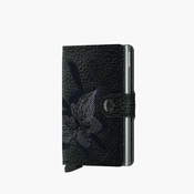 Secrid Miniwallet Stitch MST-MAGNOLIA BLACK