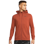 Muška sportski pulover Nike Dri-Fit Hoodie Full Zip - rugged orange/black