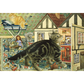 Grafika - Puzzle Octopussy in lutkina hiša - 1 000 kosov