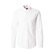 BOSS Srajca H-ROAN-BD-E-C1-243 pastelno roza/bela