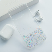 Maska Stardust za iPhone 16 Pro Max srebrna