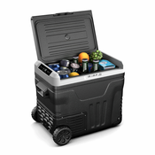 Klarstein PolarForce 50L kompresorski prenosni hladilnik | LCD-plošča | osvetlitev | off-road | zaščita akumulatorja | 12V/230V