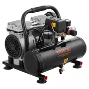 VEVOR Kompresor 375x345x330 mm Ultra Vaikne Olivaba Kaasaskantav Teras 1 Gallon