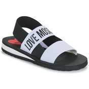 Love Moschino  Sandale i polusandale ELASTIC  Crna