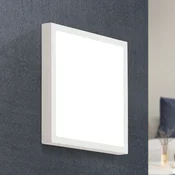 ORION LED zidna svjetiljka Vika, kvadratna, bijela, 23x23cm - Dnevni boravak/blagovaonica - Moderan - bijela, satenska obrada - Metal