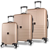 MyValice Set kofera 8104, 3 dela, Zlatne boje