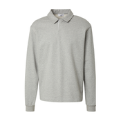 ABOUT YOU x Kevin Trapp Sweater majica LUKE, svijetlosiva