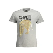 CAVALLI CLASS Muška majica QXT061I-JD060_GRIGIO_04965, Siva