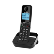 Alcatel F860 Analogni / DECT telefon Identifikacija poziva Crno