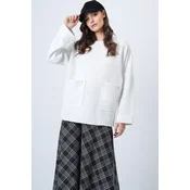 Trend Alacati Stili Ženska bluza Alc-X14725, Krem