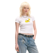 Cropp - Bela majica s printom Pokémon Pikachu - white