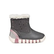 Geox Zimski škornji B Iupidoo Girl B5658A 0DHBC C0710 Temno siva