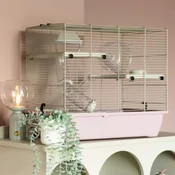 Kletka za glodavce Pinky III Pastel - 50 x 33 x 45 cm ROZA