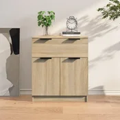 Vidaxl vidaXL Predalnik, hrast sonoma, 60x30x70 cm, material na osnovi lesa