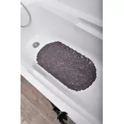 Tendance podloga za kadu 69 x 36 cm PVC, sivo smeđa bubbles