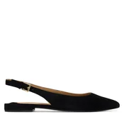 LAUREN RALPH LAUREN Balerinke 802967746001 Črna