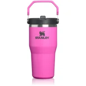Stanley Quencher H2.O FlowState™ Tumbler lonček iz nerjavečega jekla s slamico majhen hot pink 1 kos
