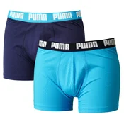 Puma bokserice Everyday Basic za muškarce, teget i svetlo plave, 2 para