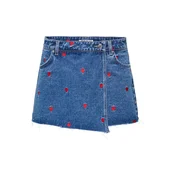 ONLY Kavbojke ONLTEXAS  moder denim / rdeča