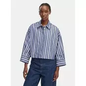 MAX&Co. Srajca Camicia 2616111054200 Mornarsko modra Regular Fit