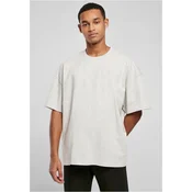 Ultra heavy oversized t-shirt in light grey color