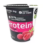shumee GO ON PROTEINSKI PORCIJA Z MALINAMI IN CHIA SEMIENKAMI 65 G SKODELICA