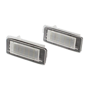shumee Renault Captur Espace IV Fluence Modus FL Scenic II III LED luči registrske tablice 2 kom. set