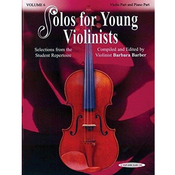 BARBER:SOLOS FOR YOUNG VIOLINISTS VOL.6