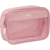 Aden Cosmetics Cosmetic Bag Set torbica za kozmetiku 2 kom Pink