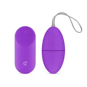Vibracijski jajček Easytoys-z daljincem, vijoličen