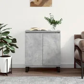 shumee vidaXL Predalnik, betonsko siv, 60x35x70 cm, material na osnovi lesa