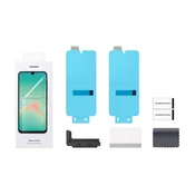 Samsung A26 5G SAMSUNG zaštitna folija za zaslon 2 maramice + pomocni okvir PROZIRAN EF-UA266CTEGWW
