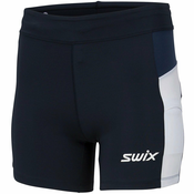 Womens Swix Motion Premium Dark Navy/Lake Blue Shorts