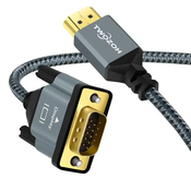 TWOZOH HDMI na VGA kabel 1,5 m