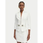 Elisabetta Franchi Suknjič GI-202-61E2-V590 Bela Regular Fit