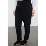 Trendyol Curve Black High Waist Straigt Fit Plus Size Jeans