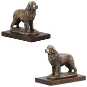 shumee Nova Fundlandija, Nova Fundlandija, Waterloo - kipec psa, pisarniška figurica, pokal za pasjo razstavo Art-Dog