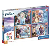 Northix Komplet sestavljank Frozen, 12-24 kosov, zabava za otroke