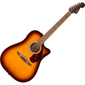 Fender California Deluxe Redondo CE WN Honey Sunburst Elektroakustična dreadnought