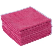 Set višenam. mikrofiber krpa za cišcenje 32x31cm 10/1 roze Smart